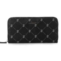 Lazarotti Damengeldbörsen Querformat<Palermo Geldbörse 19,5 cm black