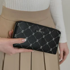 Lazarotti Damengeldbörsen Querformat<Palermo Geldbörse 19,5 cm black