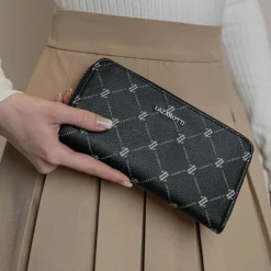 Lazarotti Damengeldbörsen Querformat<Palermo Geldbörse 19,5 cm black