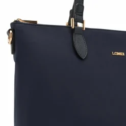 L.Credi Shopper|Schultertaschen<Alena Shopper Tasche 43 cm marine