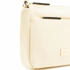 Online L.Credi Budapest Schultertasche 25 cm creme