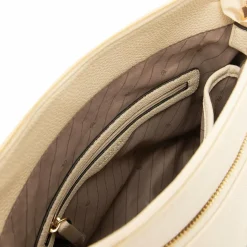 Online L.Credi Budapest Schultertasche 25 cm creme