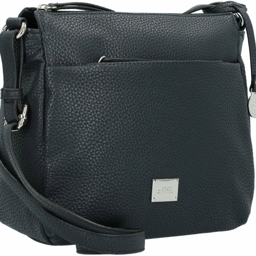 L.Credi Umhängetaschen<Budapest Umhängetasche 25 cm marine