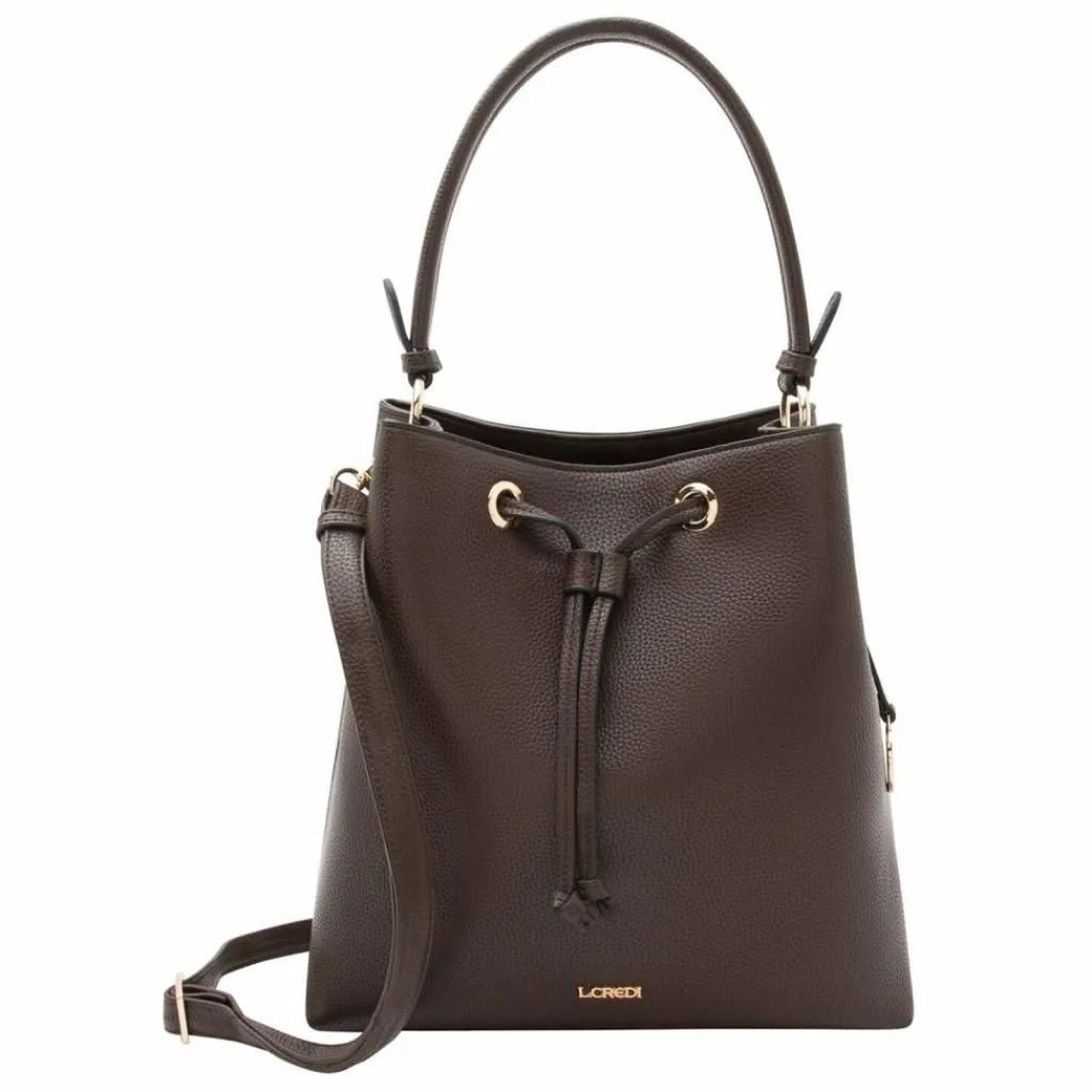 L.Credi Ebony Beuteltasche 28 cm