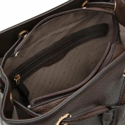 L.Credi Ebony Beuteltasche 28 cm