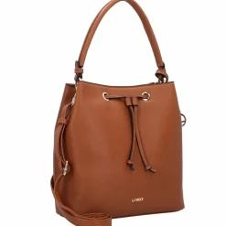 Online L.Credi Ebony Beuteltasche 28 cm cognac