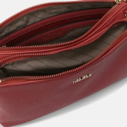 Discount L.Credi Ella Umhängetasche 14 cm rouge