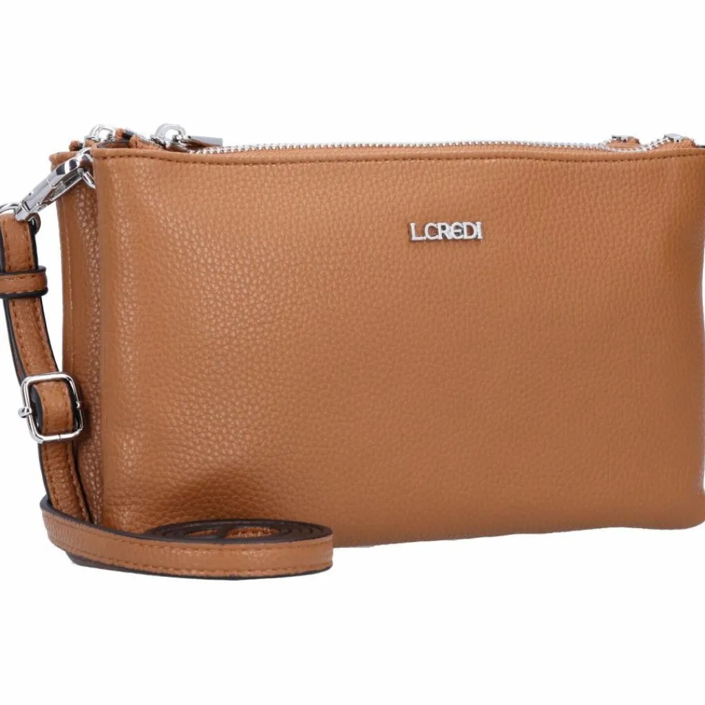 L.Credi Umhängetaschen<Ella Umhängetasche 14 cm cognac