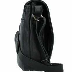 L.Credi Umhängetaschen<Eva Umhängetasche Leder 31 cm schwarz