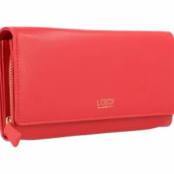 Discount L.Credi Evelyn Geldbörse Leder 20 cm rot
