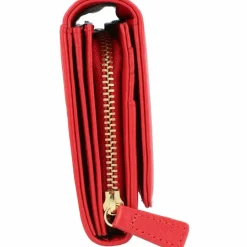 Discount L.Credi Evelyn Geldbörse Leder 20 cm rot