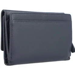 Outlet L.Credi Evelyn Geldbörse RFID Leder 14,5 cm marine