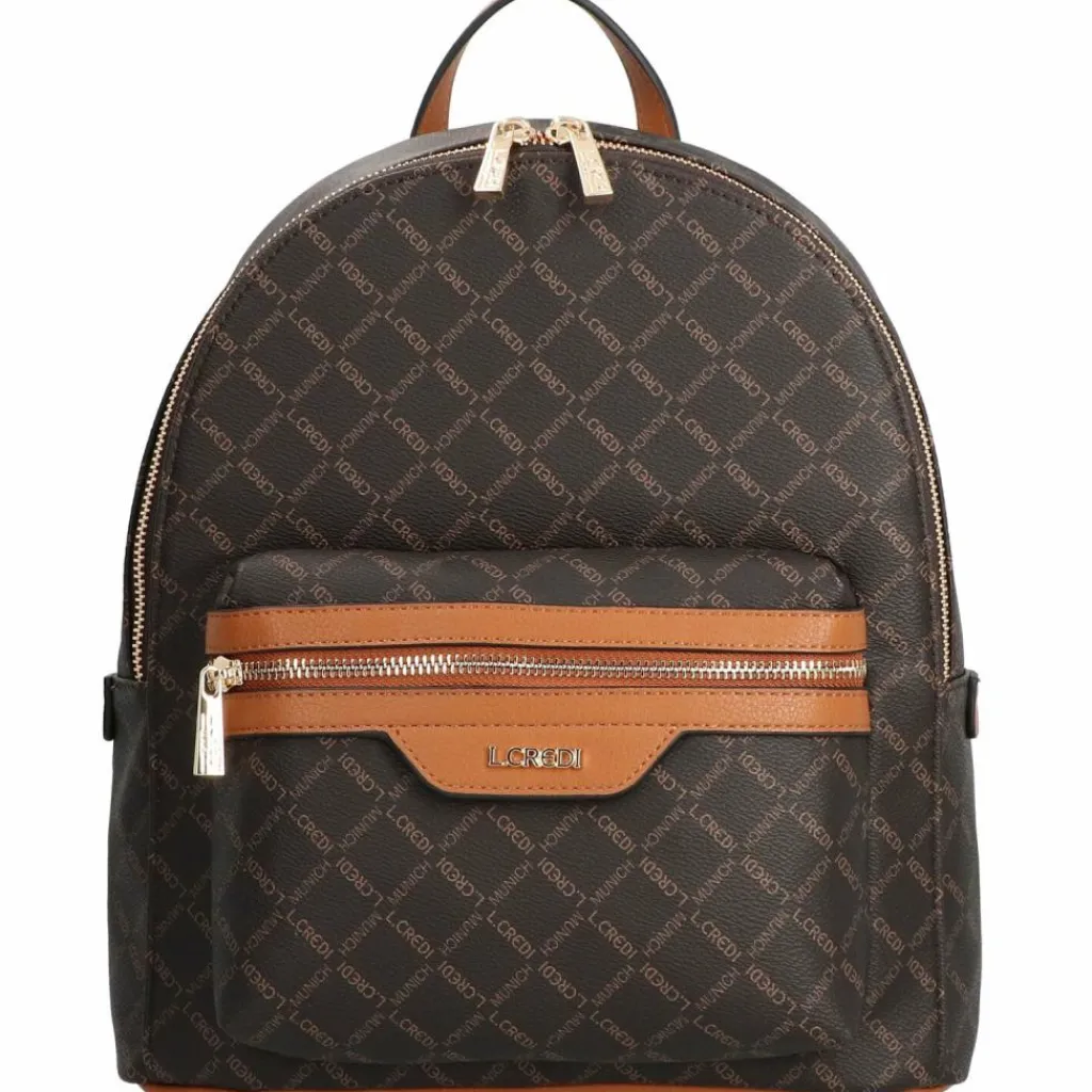 L.Credi City Rucksäcke<Filiberta City Rucksack 32 cm braun