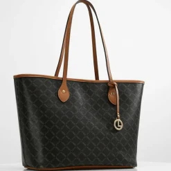 New L.Credi Filiberta Shopper Tasche 46 cm braun
