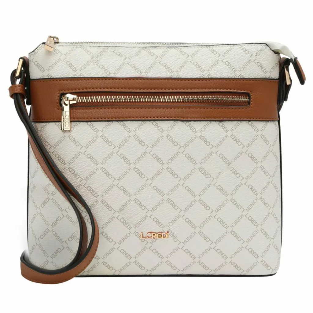 L.Credi Umhängetaschen<Filiberta Umhängetasche 24 cm weiß