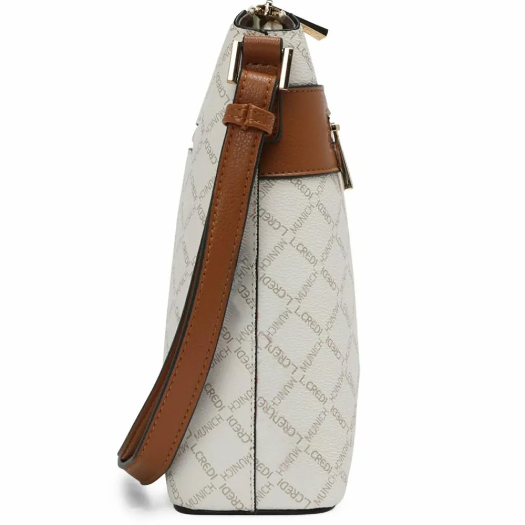 L.Credi Umhängetaschen<Filiberta Umhängetasche 24 cm weiß