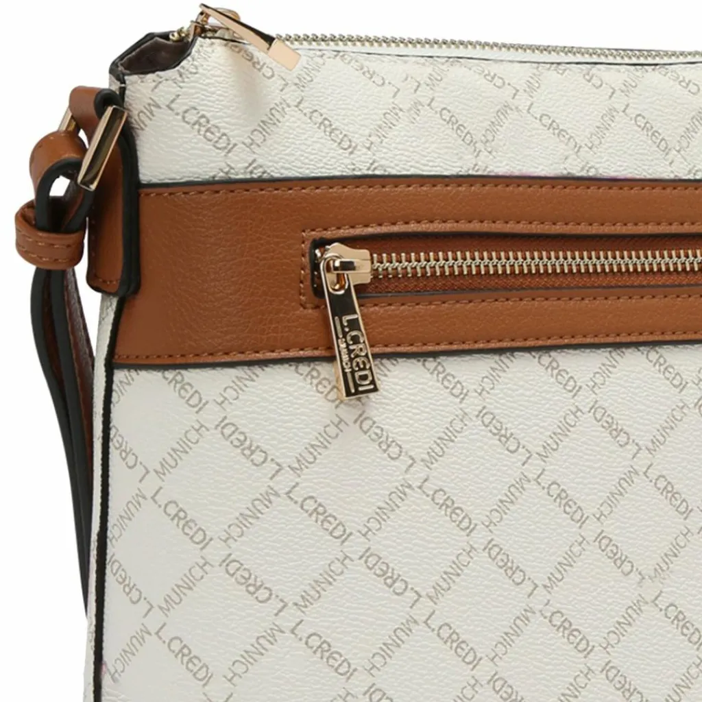 L.Credi Umhängetaschen<Filiberta Umhängetasche 24 cm weiß