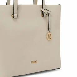 L.Credi Shopper|Schultertaschen<Filippa Shopper Tasche 40 cm creme