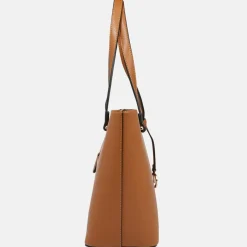 L.Credi Shopper|Schultertaschen<Filippa Shopper Tasche 35 cm cognac
