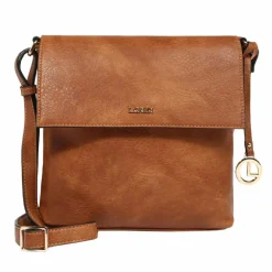 Hot L.Credi Jana Umhängetasche 25 cm cognac