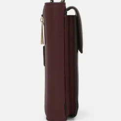 Outlet L.Credi Jane Handytasche 10 cm aubergine