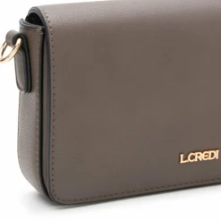 L.Credi Umhängetaschen<Jane Umhängetasche 21 cm dark taupe