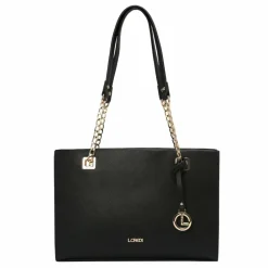 Hot L.Credi Karin Schultertasche 31 cm schwarz