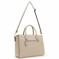 L.Credi Henkeltaschen<Konstanze Handtasche 37 cm creme