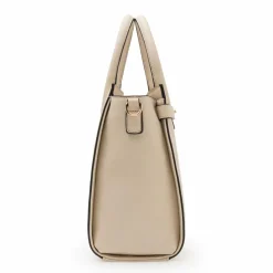 L.Credi Henkeltaschen<Konstanze Handtasche 37 cm creme