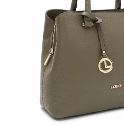 L.Credi Henkeltaschen<Maxima Handtasche 28 cm forest