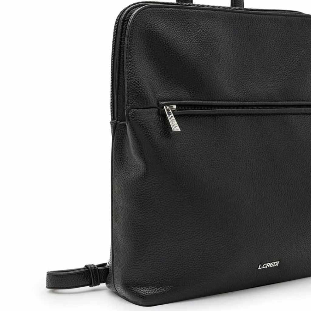 Sale L.Credi Melanie City Rucksack 30 cm schwarz