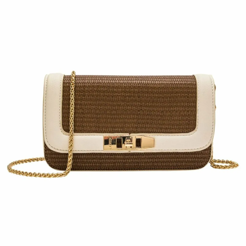 L.Credi Schultertaschen<Melissa Schultertasche 23 cm hellbraun