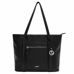 L.Credi Shopper|Schultertaschen<Merle Shopper Tasche 40 cm schwarz