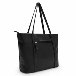 L.Credi Shopper|Schultertaschen<Merle Shopper Tasche 40 cm schwarz