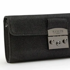 Sale L.Credi Nadi Clutch Tasche 23 cm schwarz