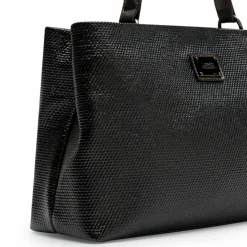 Clearance L.Credi Nadine Shopper Tasche 31 cm schwarz