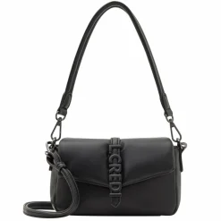 New L.Credi Nayla Mini Bag Schultertasche 18 cm schwarz