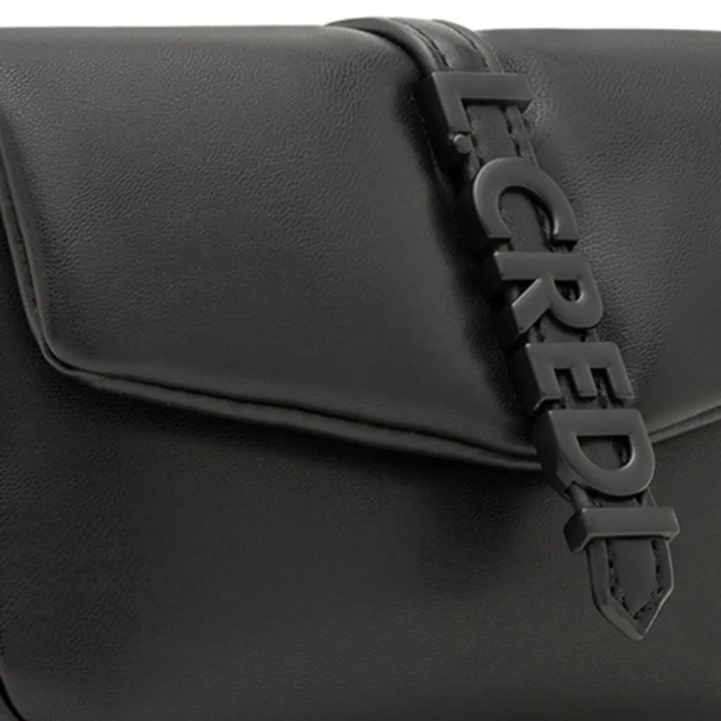 New L.Credi Nayla Mini Bag Schultertasche 18 cm schwarz