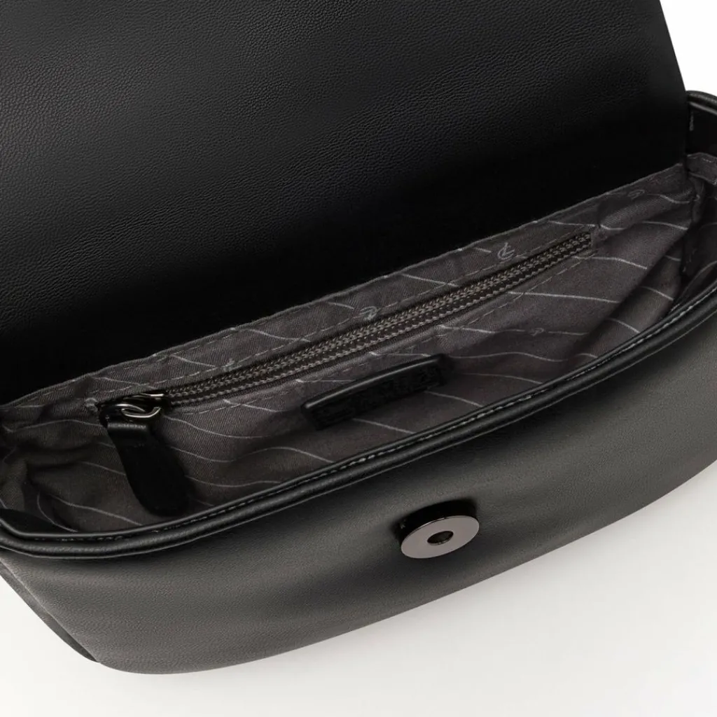 New L.Credi Nayla Mini Bag Schultertasche 18 cm schwarz