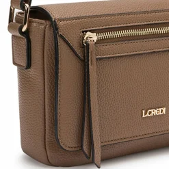 L.Credi Umhängetaschen<Nela Umhängetasche 22 cm toffee
