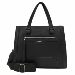 Discount L.Credi Oana Handtasche 32 cm schwarz