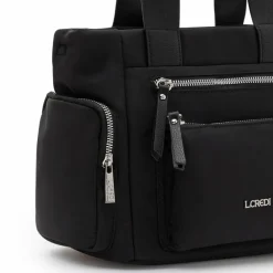 Clearance L.Credi Odeta Handtasche 26 cm schwarz