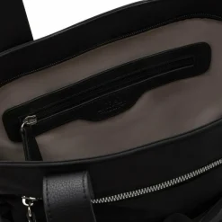 Outlet L.Credi Odeta Schultertasche 29 cm schwarz