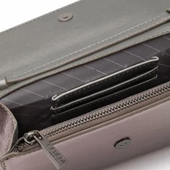 Outlet L.Credi Oliviana Umhängetasche 21 cm gun