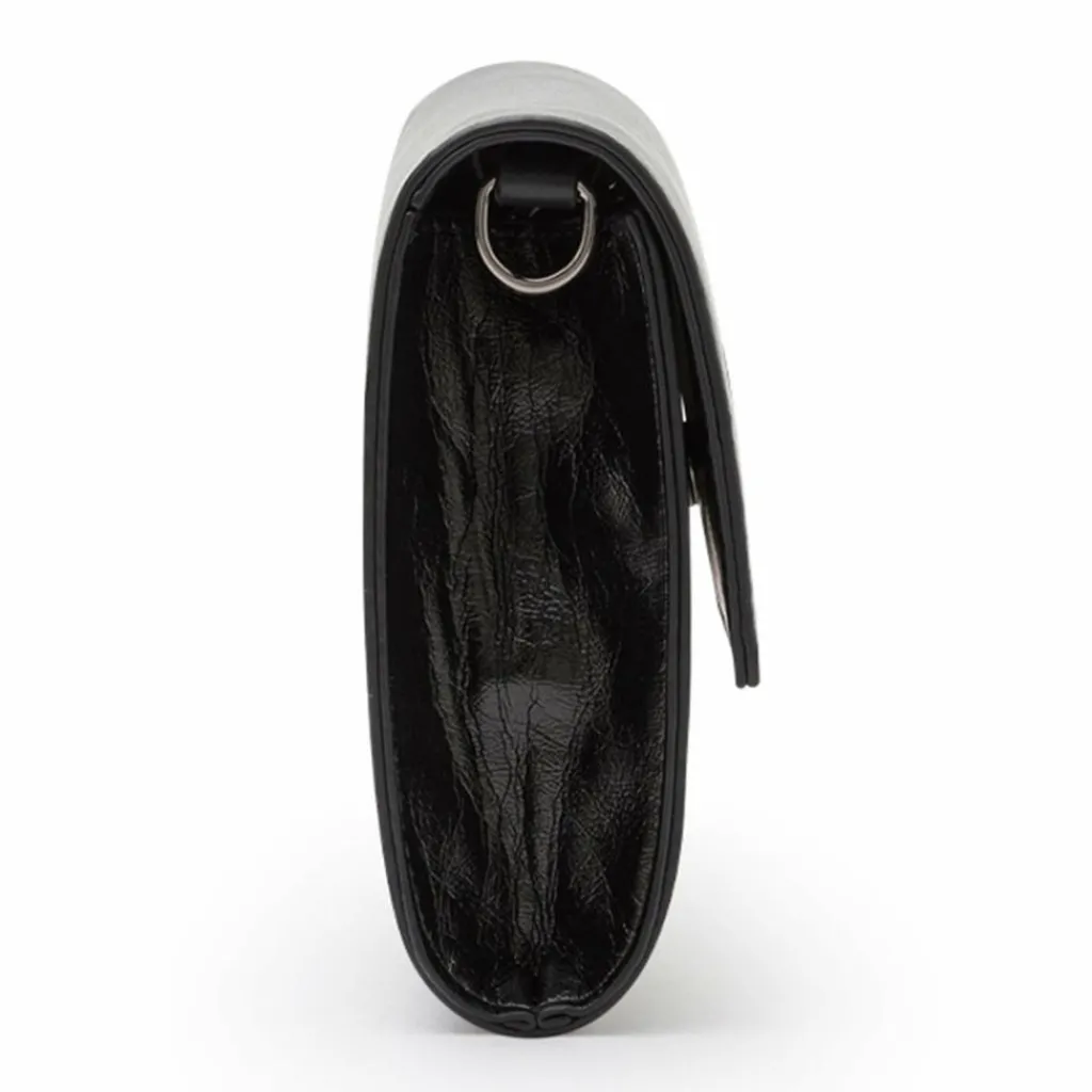 Outlet L.Credi Oliviana Umhängetasche 21 cm schwarz