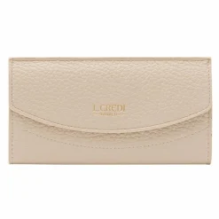 L.Credi Damengeldbörsen Querformat<Ondria Geldbörse 19 cm creme
