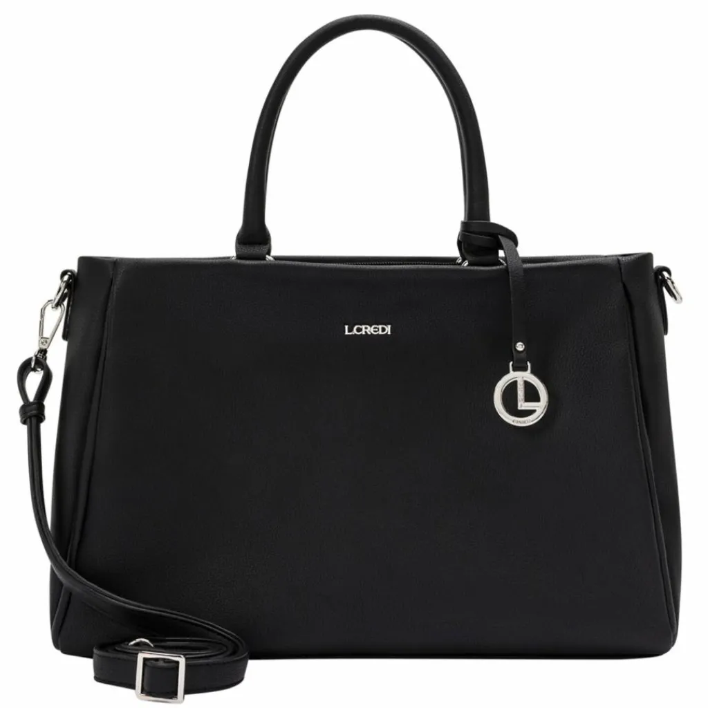 Best L.Credi Orlanda Shopper Tasche 36 cm schwarz