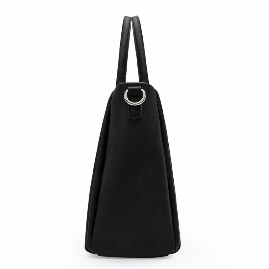 Best L.Credi Orlanda Shopper Tasche 36 cm schwarz