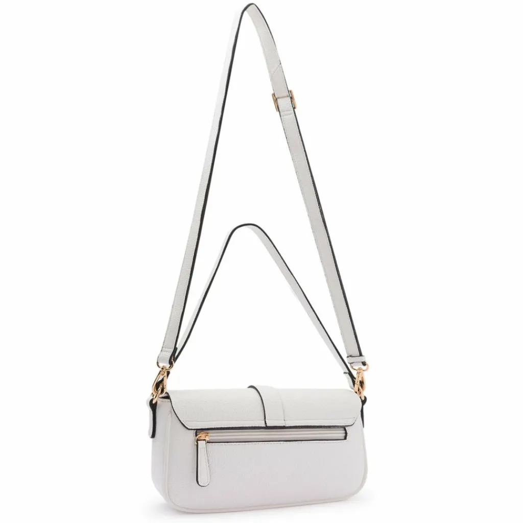 Outlet L.Credi Osia Schultertasche 25 cm weiss