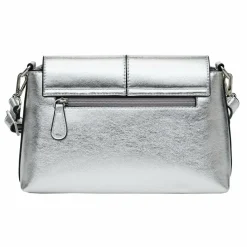 L.Credi Henkeltaschen<Pamela Schultertasche 26 cm silber